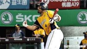 ▲台灣大賽第1戰，中信兄弟捕手福來喜。（圖／記者劉彥池攝影）