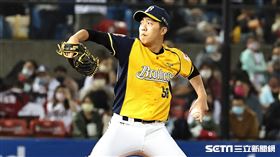 ▲台灣大賽第1戰，中信兄弟終結者呂彥青。（圖／記者劉彥池攝影）