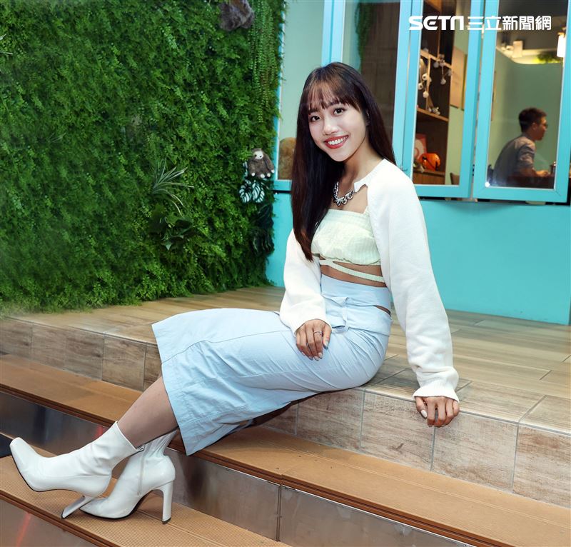 蔡佩軒三立新聞網專訪。（記者邱榮吉/攝影）