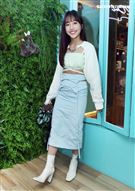 蔡佩軒三立新聞網專訪。（記者邱榮吉/攝影）