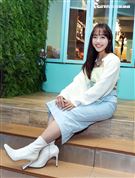 蔡佩軒三立新聞網專訪。（記者邱榮吉/攝影）