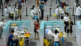 中疾控：COVID-19疫苗嚴重不良反應發生率極低中國疾控中心28日首度發布COVID-19疫苗接種不良反應監測訊息概況，認為接種COVID-19疫苗嚴重異常反應發生率極低。圖為17日，四川眉山市進行大規模接種疫苗。（中新社提供）中央社　110年5月28日