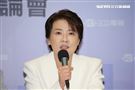 台北市長選舉電視辯論會，無黨籍候選人黃珊珊於會後召開記者會。（圖／記者楊澍攝影）