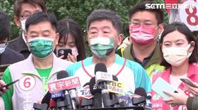 陳時中出席2022小英盃慢速壘球錦標賽會前受訪