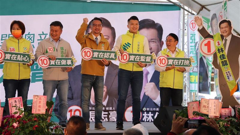 阮昭雄一日北高輔選　支持現任議員連任