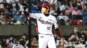 ▲台灣大賽第2戰，樂天桃猿投手陳冠宇。（圖／記者劉彥池攝影）