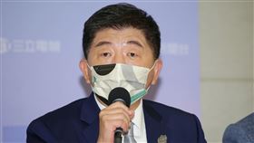 台北市長選舉電視辯論會，民進黨候選人陳時中於會後召開記者會。（圖／記者楊澍攝影）