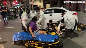 瘖啞人士凌晨跑外送　遭搶快女駕駛擊落