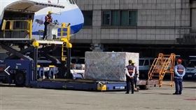 ▲莫德納151.31萬劑抵台（圖／翻攝畫面） 