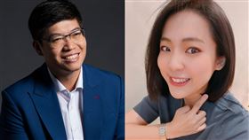 詹晉鑒、徐巧芯。（合成圖／翻攝自詹晉鑒、徐巧芯臉書）