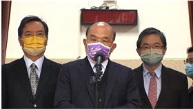 行政院長蘇貞昌今（8）日上午赴立法院繼續施政報告總質詢。