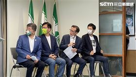 陳時中、林佳龍、蔡適應、鄭運鵬首都圈區域治理 公共運輸大提升「每月1200首都通交通月票．北北基桃我都行」共同政見記者會（圖／記者高逸帆攝影）