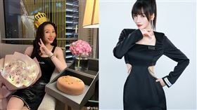 主播出身的柳岩外型亮眼。（圖／翻攝自柳岩微博）