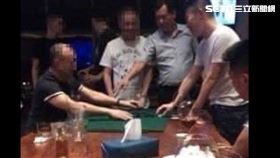 台北市中山分局偵查隊長林弘基任職內湖分局期間，曾前往招待所與他人玩天九牌。（圖／翻攝黃國昌臉書）