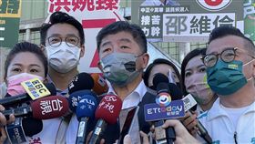 陳時中赴萬華區富民市場掃街拜票（圖／記者高逸帆攝影）