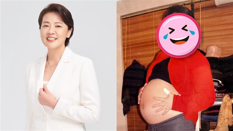 黃珊珊20年前孕肚照曝光　網驚：完全沒變