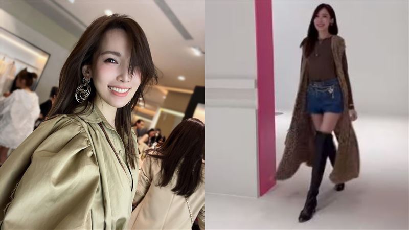 陳若儀逆天長腿走秀　7秒影片吸千人狂刷