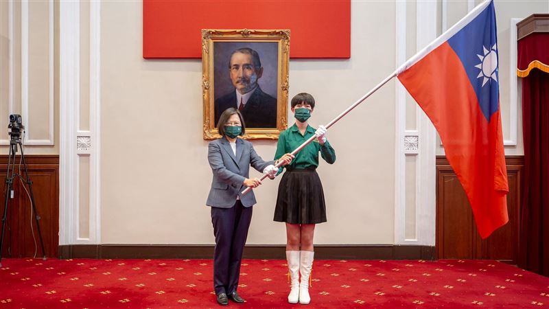 北一女樂儀隊將赴美　蔡英文喊授旗喊話