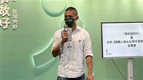 陳時中競總「每日一挺」青年挺阿中暨公布《音樂人為台北／阿中寫歌》系列歌曲記者會。競總總幹事吳思瑤、議員阮昭雄、壯闊台灣創辦人吳怡農（圖／記者高逸帆攝影）