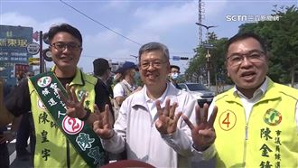 陳建仁台南助選2候選人　力拚選區全壘打