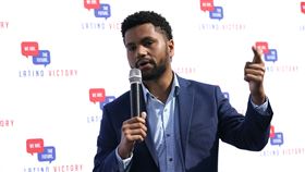 民主黨籍的佛羅斯特（Maxwell Frost）（圖／美聯社／達志影像）