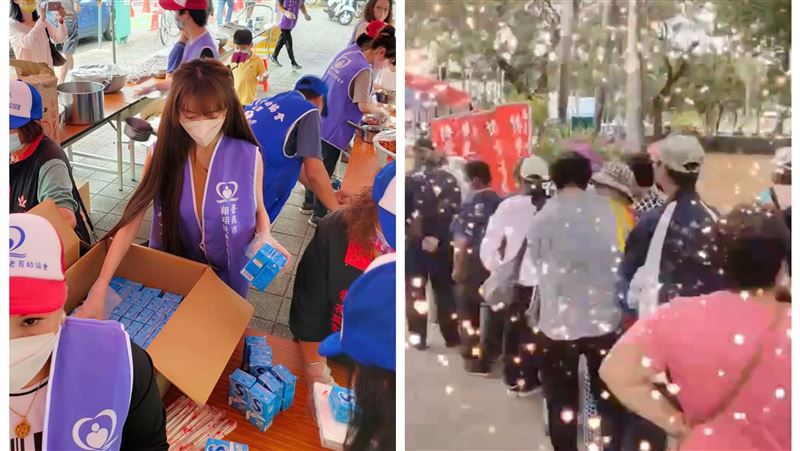 台南公園女神現身擠爆　她衣服脫了辣翻網