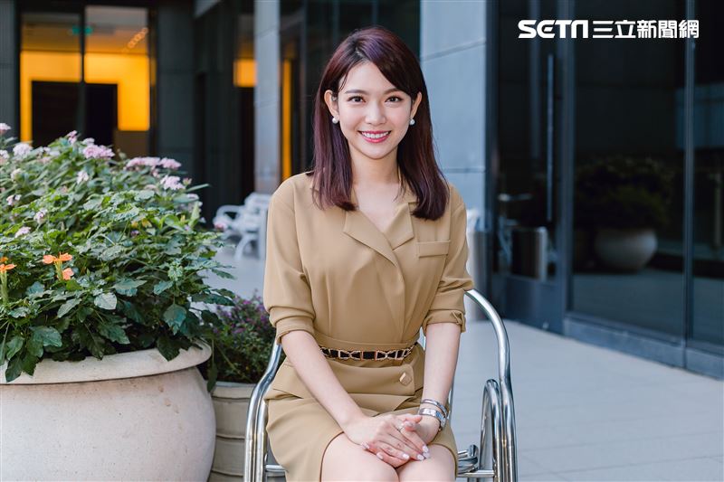 劉宸希三立新聞網專訪。 （圖／記者楊澍攝影）