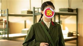 ▲侯夢莎被稱為「中國最美軍花」。（圖／翻攝自侯夢莎微博）