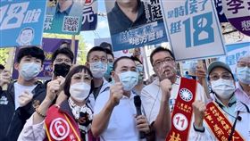 侯友宜請假第一天力挺18歲公民權。（圖／侯友宜選辦提供）