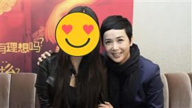 ▲資深女演員蔣雯麗（右）是馬思純（左）的小姨。（圖／翻攝自 微博）