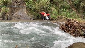 溪床,宜蘭,警消,繩索,