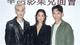 温昇豪、曹佑寧、莫允雯出席CJ ENM華語影集見面會。（圖／記者邱榮吉攝影）