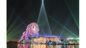 高雄誕節燈光秀首曝光！陳其邁先暴雷