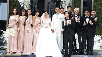 和周予天入場　席惟倫接捧花鬆口婚事進度