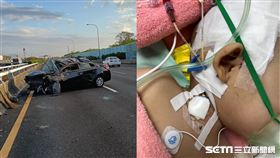 1歲車禍童求集氣／家屬提供