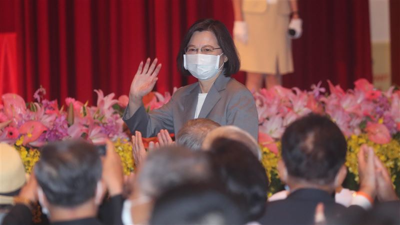 蔡總統：維持區域和平穩定是政府重要目標