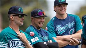 ▲奧克蘭喙頭蜥（Auckland Tuatara）教練團。（資料照／取自奧克蘭喙頭蜥（Auckland Tuatara）官網）