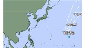 ▲又有熱帶低壓生成！24小時內恐增強成颱「山貓」（圖／翻攝自日本氣象廳）