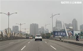 台中市區近日空污嚴重。（圖／民眾提供）