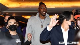 ▲「魔獸」霍華德來台維安是好萊塢明星等級。（圖／記者劉彥池攝影）