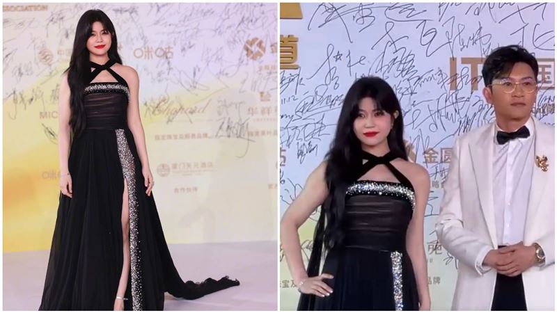 陳妍希金雞紅毯被酸墊底　對比蘇有朋傻了