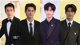 朱一龍、王鶴棣、宋威龍、張凌赫。（圖／翻攝自微博）