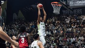 夢想家洋將米勒展現全能身手領軍在主場開胡。（圖／台新夢想家提供）