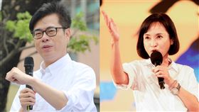 陳其邁,柯志恩。（合成圖／翻攝自陳其邁、柯志恩臉書）