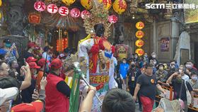 北市萬華青山宮展開為期三天的遶境活動。（圖／記者楊忠翰攝影）