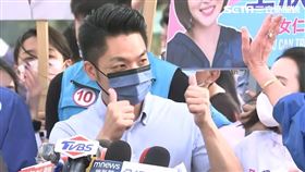 蔣萬安「台北找（早）安」街口拜票