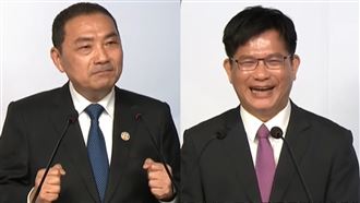 被問選不選2024？侯友宜回答讓林佳龍笑了