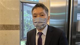 刑事局副局長黃建榮遭影射邀約女檢去郭哲敏招待所，他受訪時否認參加續攤。（圖／記者李依璇攝影）