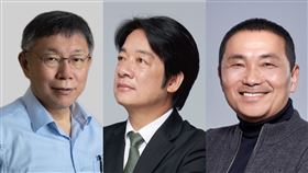 2024總統預測。（合成圖／翻攝自柯文哲、賴清德、侯友宜臉書）