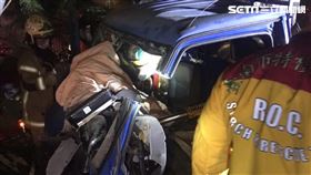 台南,貨車,路樹,自撞,骨折,夾困,手術,酒駕